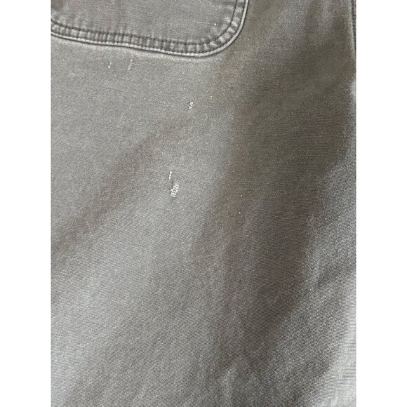 Carhartt Pants Mens 40 x 32 Gray Relaxed Fit Canvas Flex Stretch 102291-039 - Picture 7 of 7